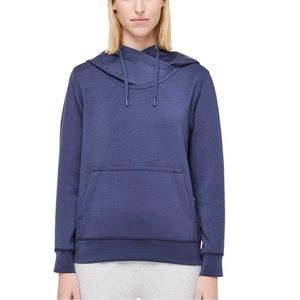 Lululemon City Sleek Hoodie Gatsby Blue Size 6